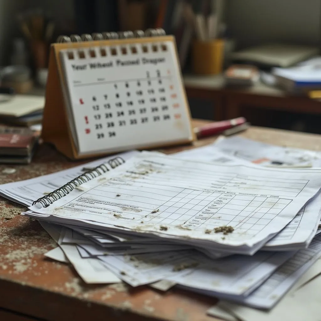 Consultation notes and action plan left untouched
